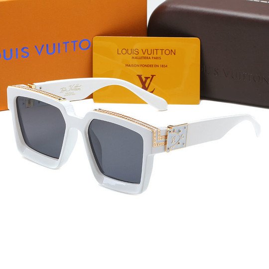 louis vuitto sunglasses with box and case