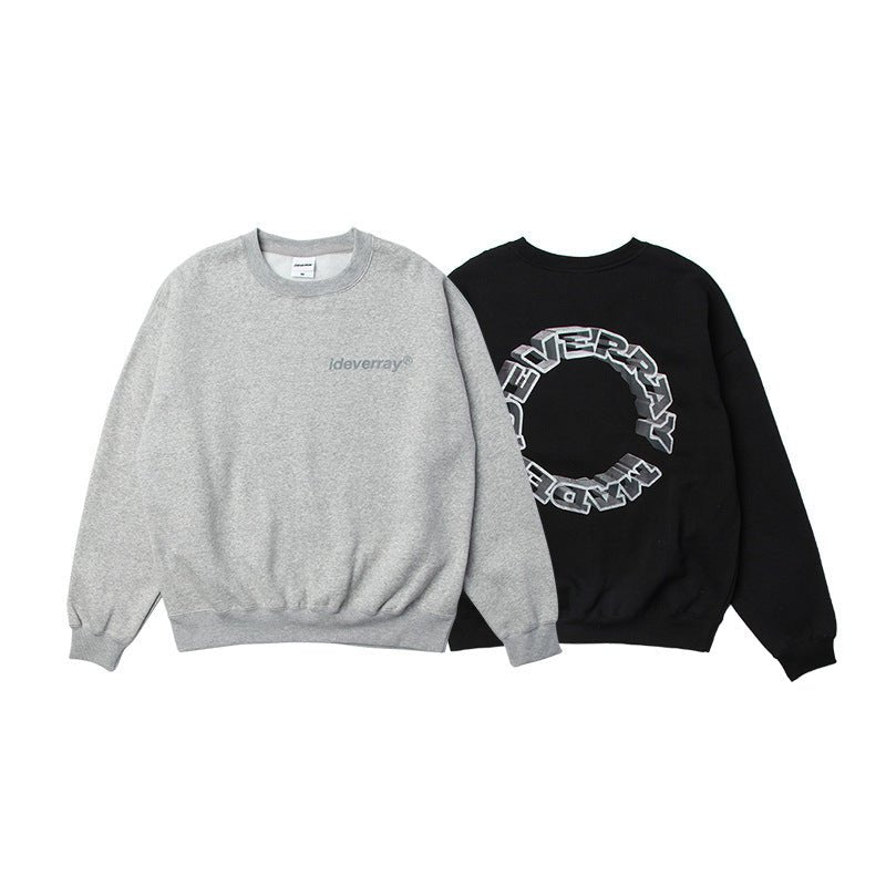 Autumn And Winter Round Letter Print
