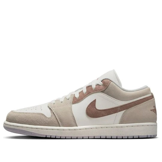 a white and brown shoe with a white sole
