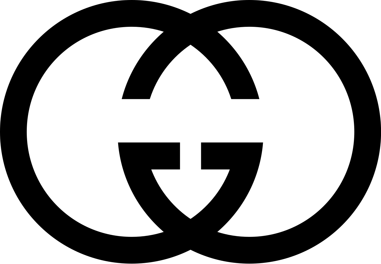 a black and green logo with the letter g