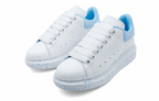 (WMNS) Alexander McQueen Larry Oversized Low-Top Sneakers 'White Sky Blue' 708068WICG78973 #