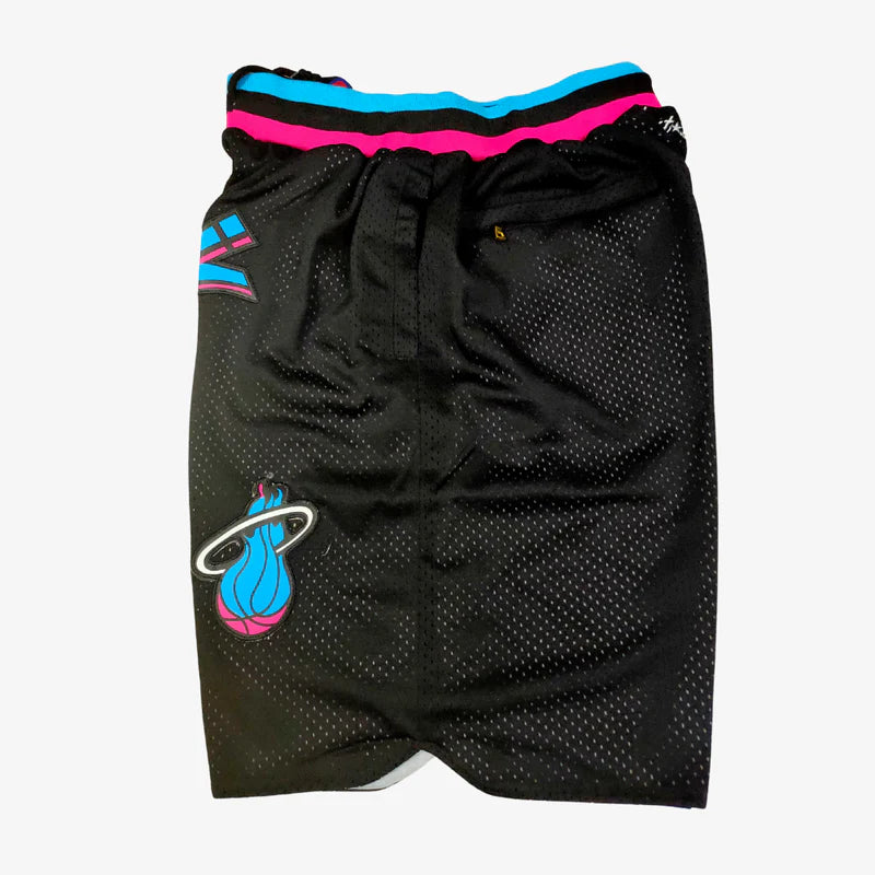 Heat New Era Shorts Black