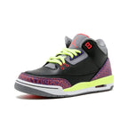 JORDAN 3 RETRO BLACK ATOMIC RED VOLT