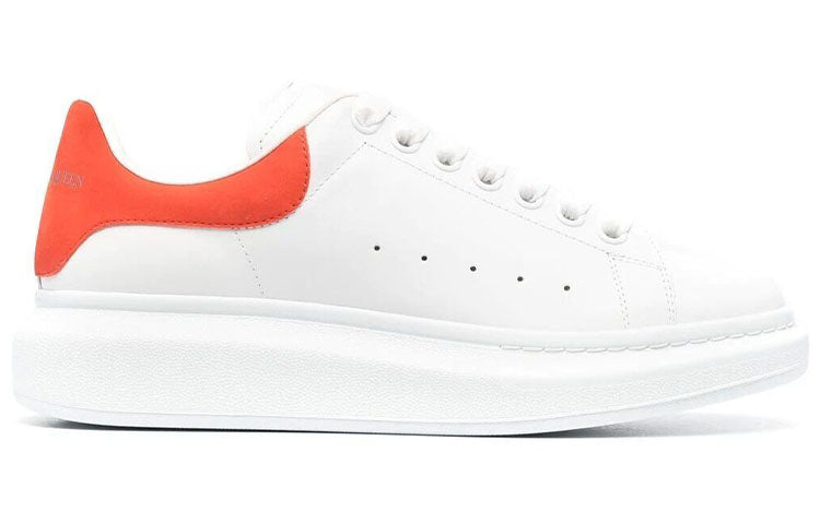 Alexander McQueen Oversized Sneaker 'White Warm Orange' 553680WHGP79345 #
