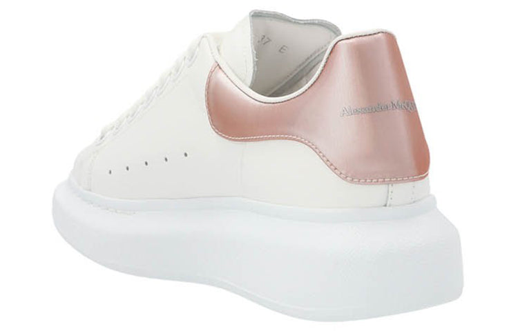 (WMNS) Alexander McQueen Oversize Sole Sneakers 'White Pink' 676702WIBNB9042 #