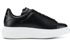 Alexander McQueen Oversized Sneaker 'Black White Sole' 553680WHGP51000 #