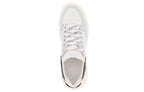 (WMNS) Alexander McQueen Court Leather Sneakers 'White Black Grey' 708077WICDB8979 #