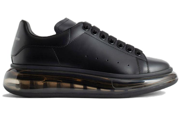 Alexander McQueen Oversized Sneaker 'Black Shiny Sole' 604232WHX981000 #
