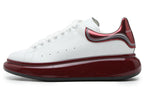 Alexander McQueen Oversized Sneaker 'White Burgundy Metallic' 750341WIDJT8835 #