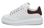 (WMNS) Alexander McQueen Oversized Sneaker 'White Dark Burgundy' 718139WIE988719 #