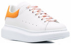 (WMNS) Alexander McQueen Oversized Sneaker 'Orange Suede' 553770WHGP79756 #