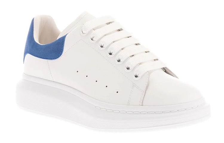 (WMNS) Alexander McQueen Oversized Sneaker 'White Paris Blue' 553770WHGP79086 #