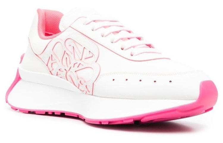 (WMNS) Alexander McQueen Sprint Runner 'White Bright Pink' 718361WIC9D8955 #