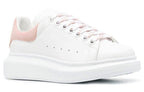 (WMNS) Alexander McQueen Oversized Low-Top Sneakers 'White Pink' 718139WHGP78965 #