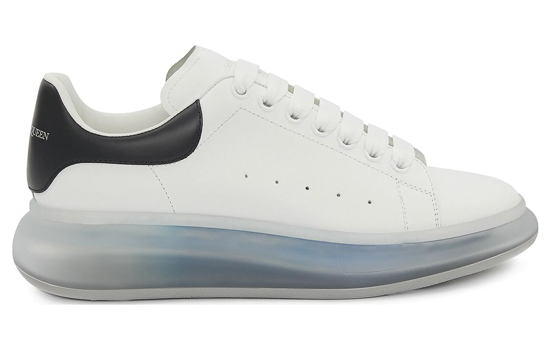 Alexander McQueen Oversized Sneakers 'Clear Sole White Navy Blue' 709817WICY19095 #
