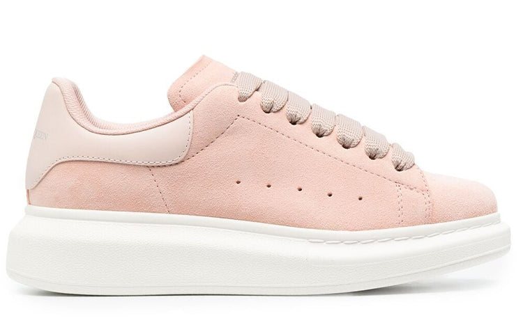 (WMNS) Alexander McQueen Suede Oversized Sneaker 'Pink' 650792WIA516837 #
