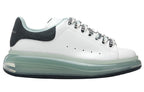 (WMNS) Alexander McQueen Transparent Sole Oversized Sneakers 'White Green' 666893WHXMA9995 #