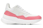 (WMNS) Alexander McQueen Oversized Runner in Nappa Calf Leather 'White Pink' 533710WHT999374 #