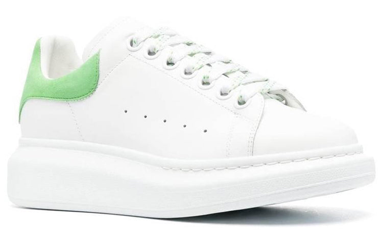 (WMNS) Alexander McQueen Oversized Shoes 'White Acid Green' 718139WHGP78964 #