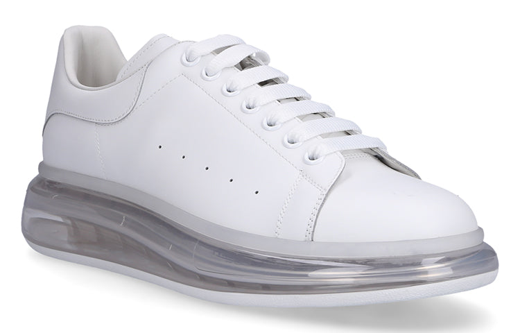 Alexander McQueen Oversized Sneaker 'White Clear Sole' 604232WHX989000 #