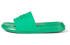 (WMNS) Alexander McQueen Embossed Rubber Slides 'Green' 666983W4QS03115 #