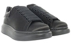 (WMNS) Alexander McQueen Oversized Sneaker 'Triple Black' 685667W4ACZ1000 #