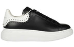 Alexander McQueen Oversized Sneaker 'Black Studs' 628017WHTQQ1071 #