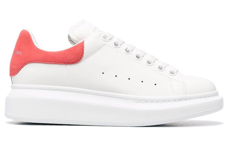 (WMNS) Alexander McQueen Oversized Sneaker 'White Coral' 553770WHGP79663 #