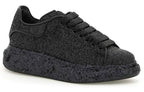 (WMNS) Alexander McQueen Larry Oversize Glittered Sneakers 'Black' 708072W4JF81000 #
