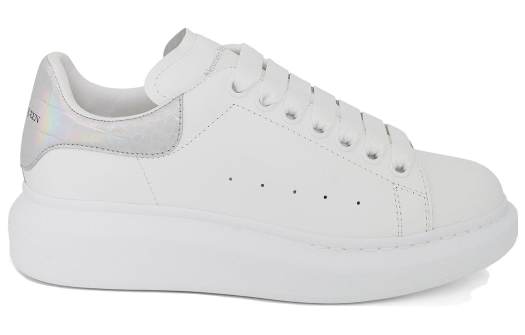 (WMNS) Alexander McQueen Oversized Sneaker 'Silver' 553770WIB9V9637 #