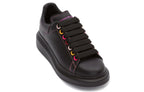 (WMNS) Alexander McQueen Oversized Sneaker 'Black Rainbow' 553770WHZ4S1312 #