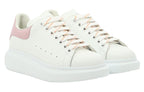 (WMNS) Alexander McQueen Oversized Larry Leather Sneakers 'White Pink' 718139WHGP58937 #