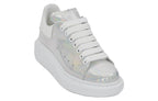 (WMNS) Alexander McQueen Oversized Sneakers 'White Iridescent' 718139WICT19000 #