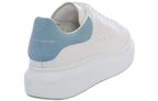 (WMNS) Alexander McQueen Oversized Sneaker 'White Dream Blue Suede' 553770WHGP79048 #
