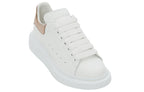 (WMNS) Alexander McQueen Oversized Sneaker 'White Rose Gold' 553770WHFBU9053 #