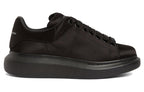 (WMNS) Alexander McQueen Oversized Sneakers 'Dark Brown Black' 708073W4AC01000 #