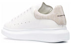 (WMNS) Alexander McQueen Oversized Sneaker 'White Champagne' 553770WHXMY9551 #