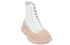(WMNS) Alexander McQueen Tread Slick Boot 'White Pink' 633900WHYK39402 #