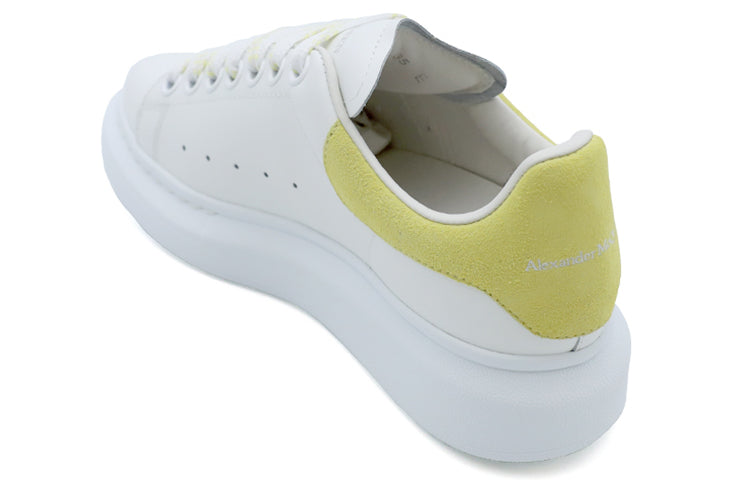(WMNS) Alexander McQueen Oversized Sneaker 'White Lichen' 553770WHGP79445 #