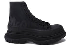 Alexander McQueen Tread Slick Logo Printed Sneakers 'Black' 682420W4RQ21070 #