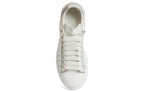 (WMNS) Alexander McQueen Oversized Sneakers 'White Silver' 708750WIBNV9989 #
