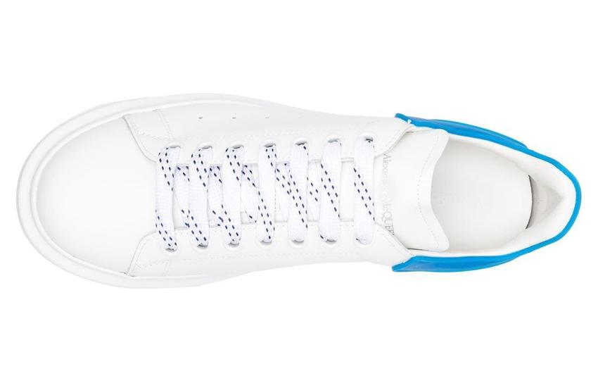 Alexander McQueen Oversized Sneaker 'White Electric Blue' 625156WHXMT8986 #