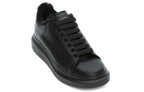 Alexander McQueen Oversized Sneaker 'Black Wool' 604228WHVJX1000 #