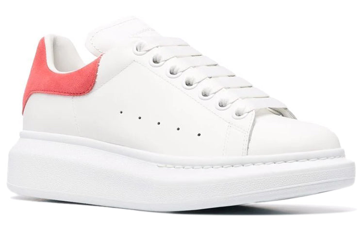 (WMNS) Alexander McQueen Oversized Sneaker 'White Coral' 553770WHGP79663 #
