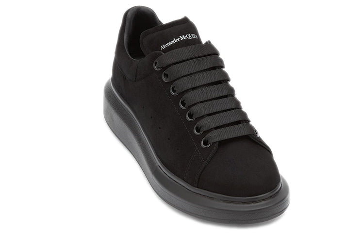 (WMNS) Alexander McQueen Oversized Sneaker 'Pure Black' 558943WHV671000 #