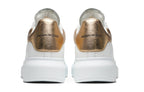 (WMNS) Alexander McQueen Oversized Sneaker 'White Light Gold' 553770WHFBU9075 #