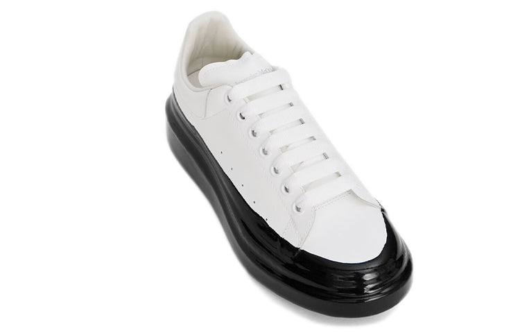 Alexander McQueen Oversized Sneakers 'White Black Sole' 645864WHZ4M9061 #