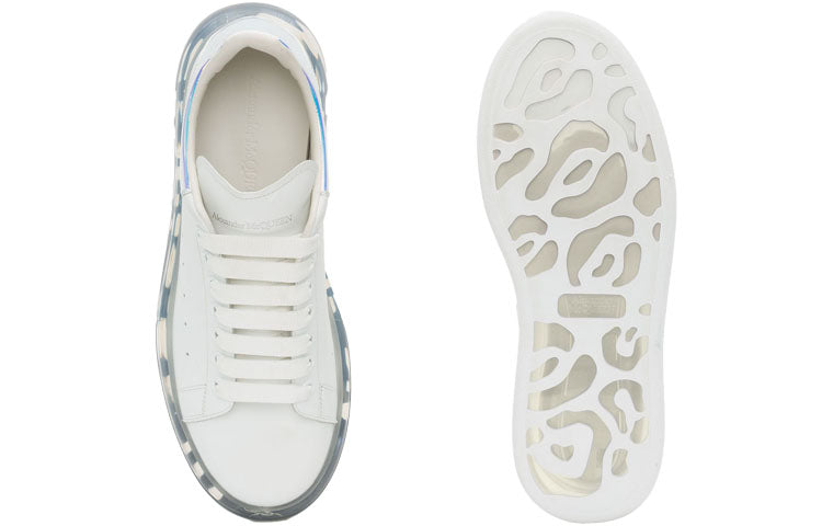 (WMNS) Alexander McQueen Oversized Sneaker 'Clear Sole Multicolor ' 611699WHXM89035 #