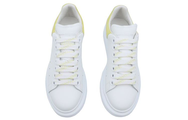 (WMNS) Alexander McQueen Oversized Sneaker 'White Lichen' 553770WHGP79445 #