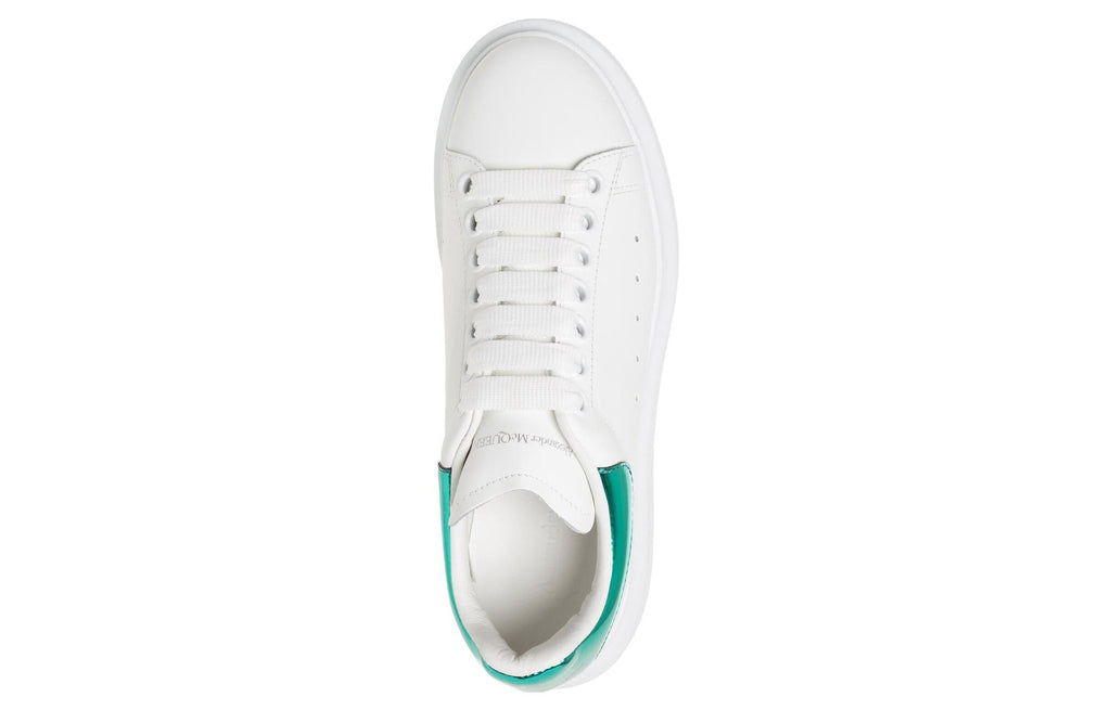 (WMNS) Alexander McQueen Oversized Sneaker 'White Emerald' 676702WICGG9079 #